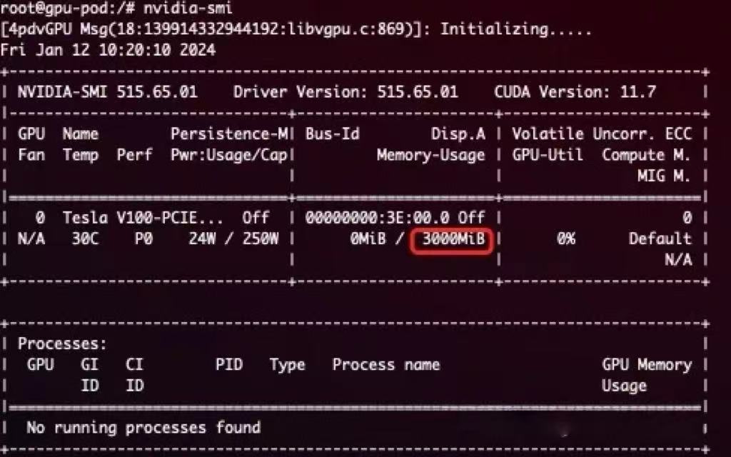 vGPU 内存管理流程图